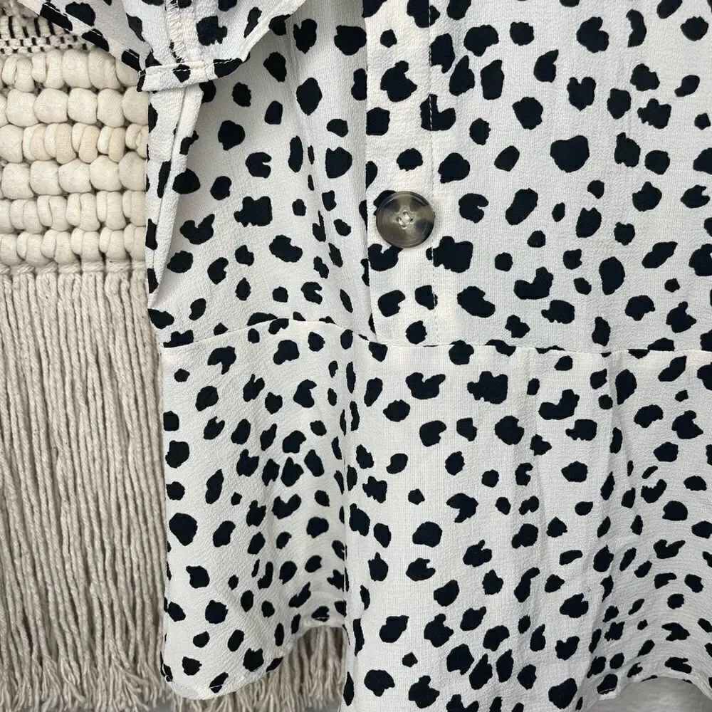 June & Hudson Leopard Spotted Top XL - Picture 7 of 7